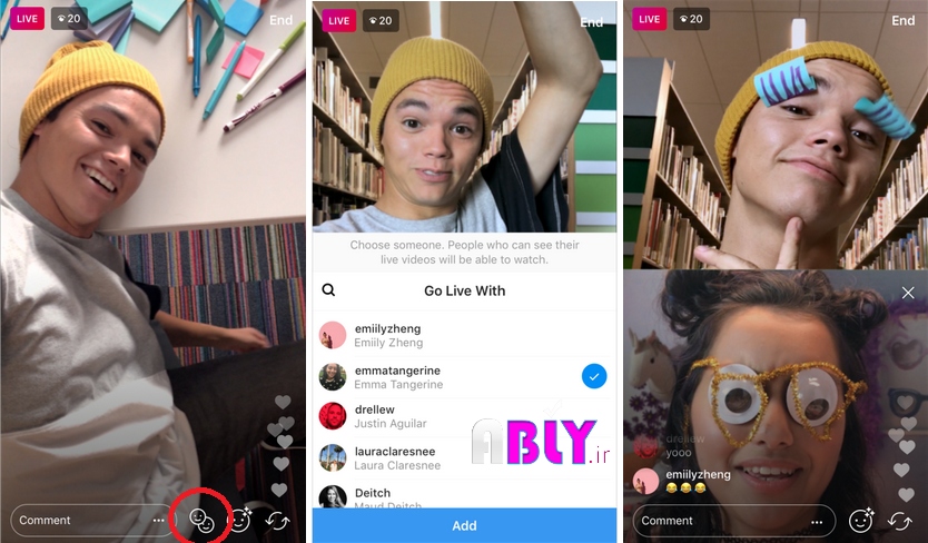 live stram on instagram